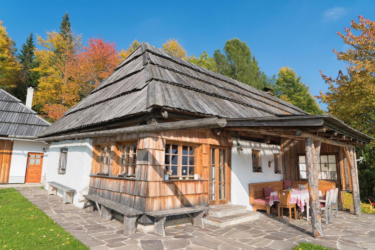 Obiralmhütte Meierhof Bad Eisenkappel Exterior foto