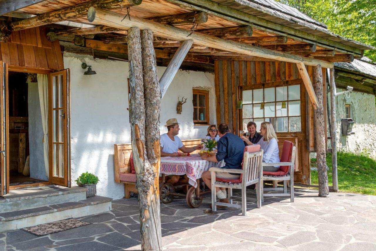 Obiralmhütte Meierhof Bad Eisenkappel Exterior foto